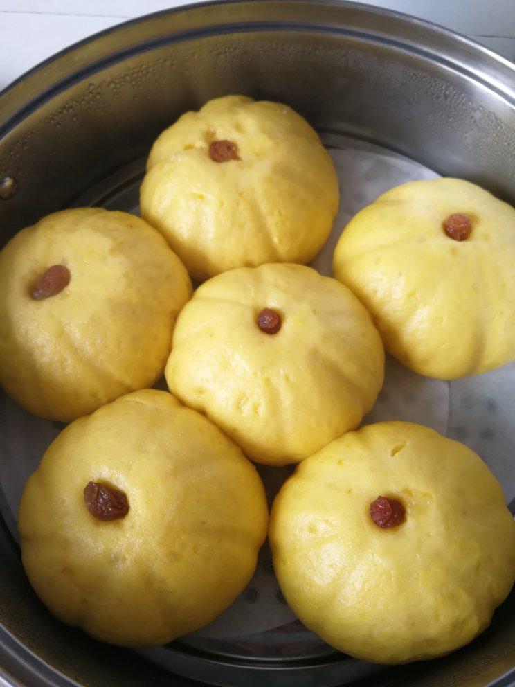 新手也可以--详解如何做出人见人爱、金黄的南瓜馒头