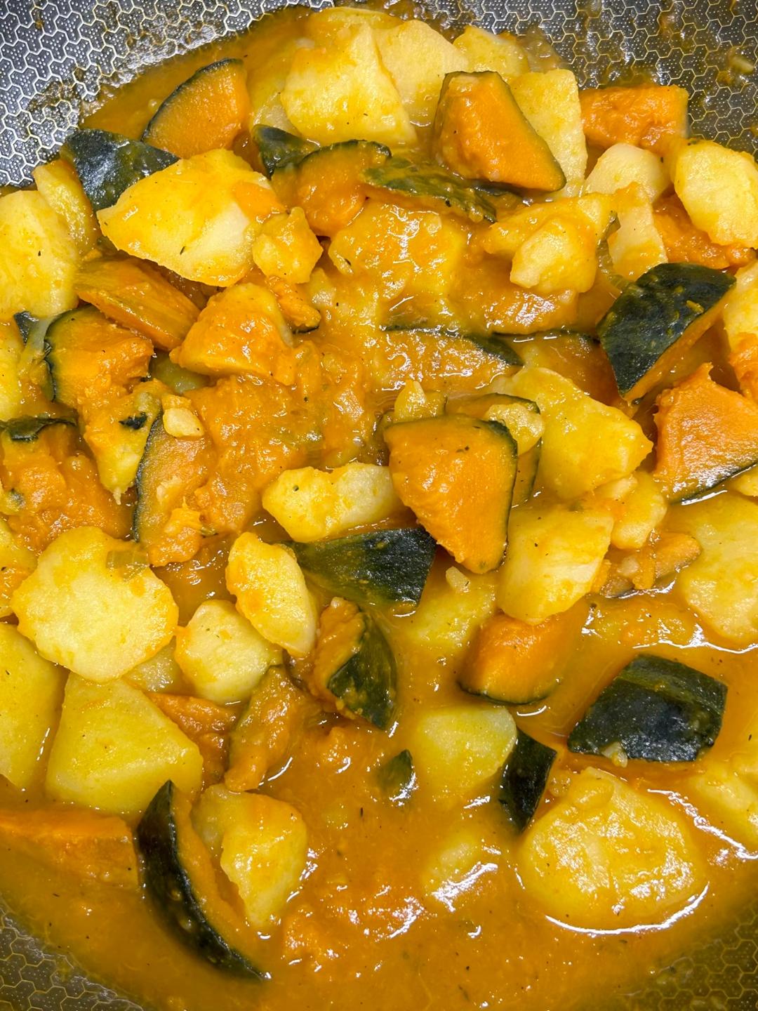 【燉菜】南瓜燉土豆