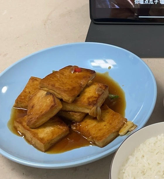 无敌好吃的香煎豆腐