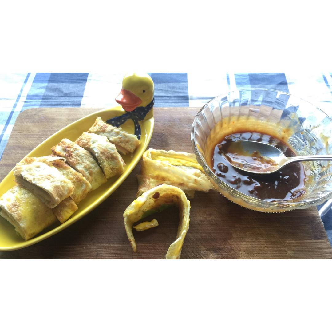 平底锅版煎饼果子