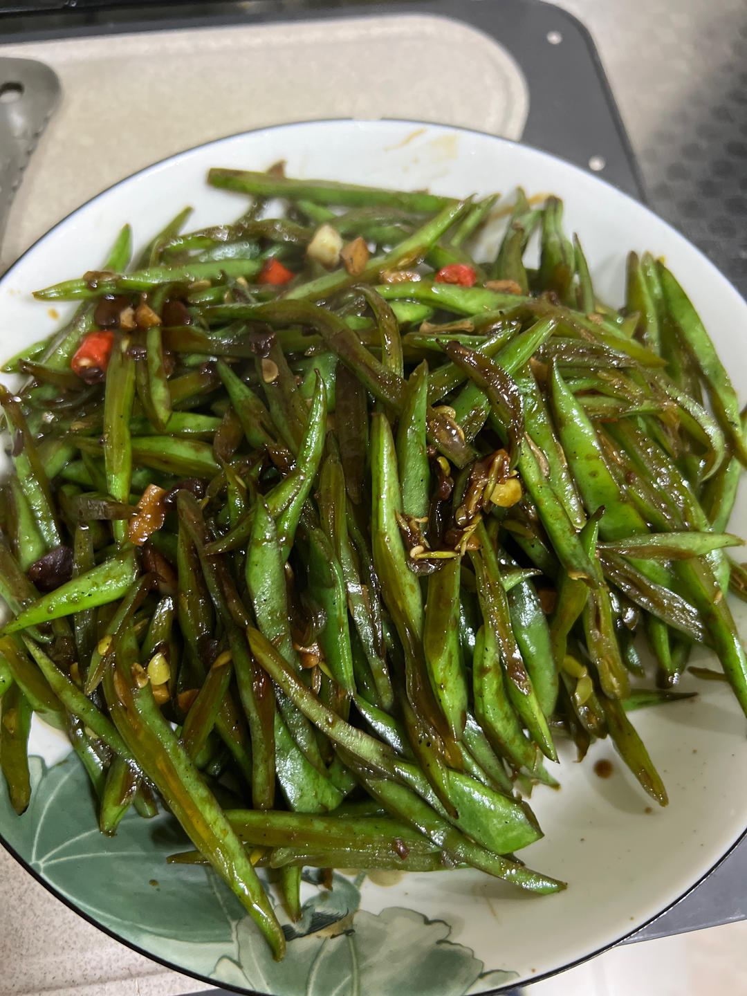 酱爆豆角丝|马克西姆不粘锅