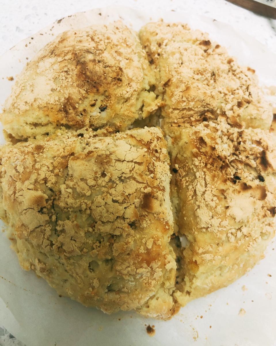 菠菜南瓜奶酪丹波面包丨健康·烘焙