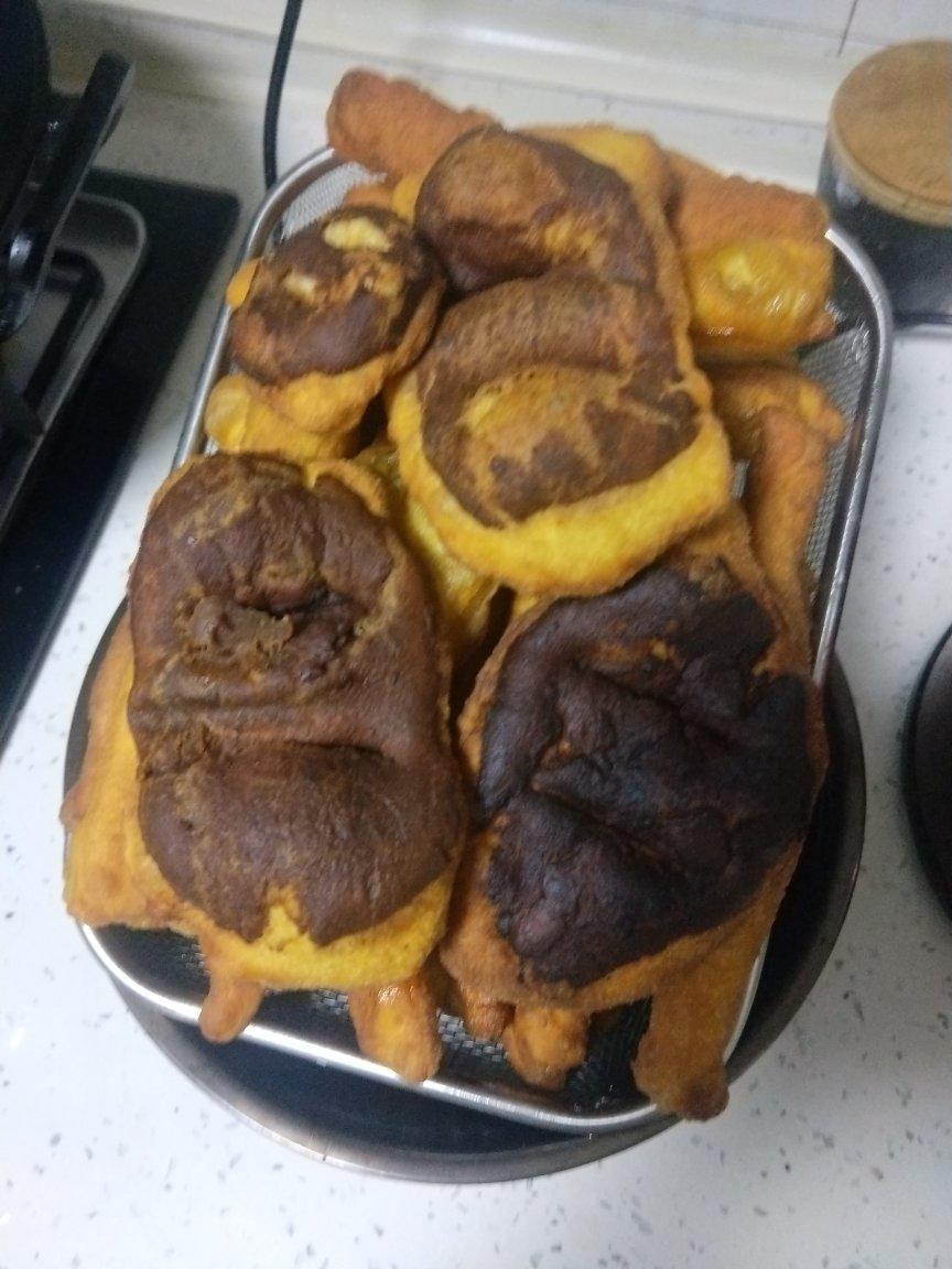 炸油饼、糖油饼