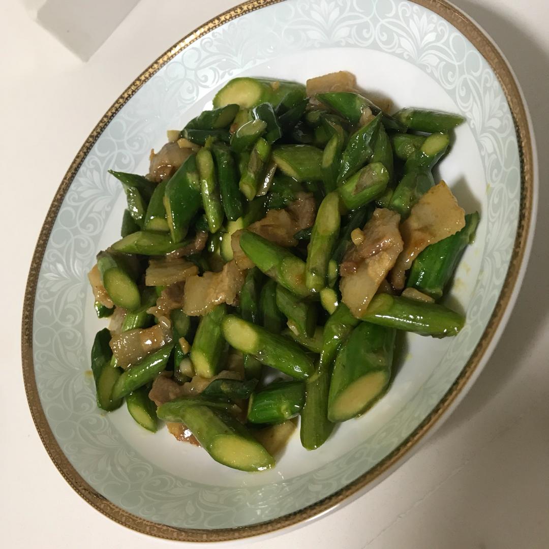 芦笋炒肉