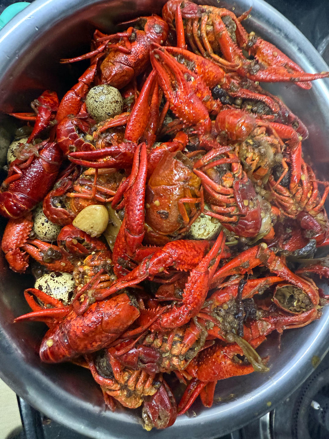 海底捞油焖小龙虾球虾尾