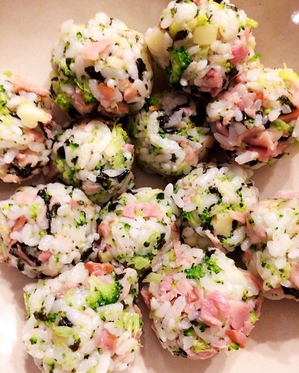 培根芝士饭团