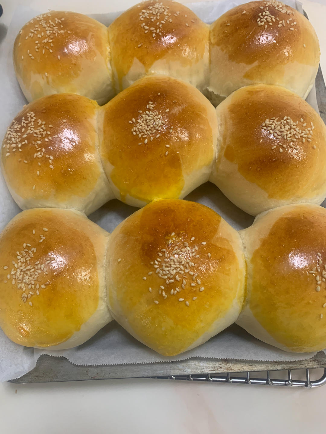 松软汉堡包胚