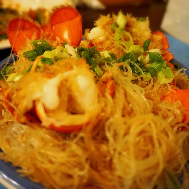 蒜蓉龙虾蒸粉丝