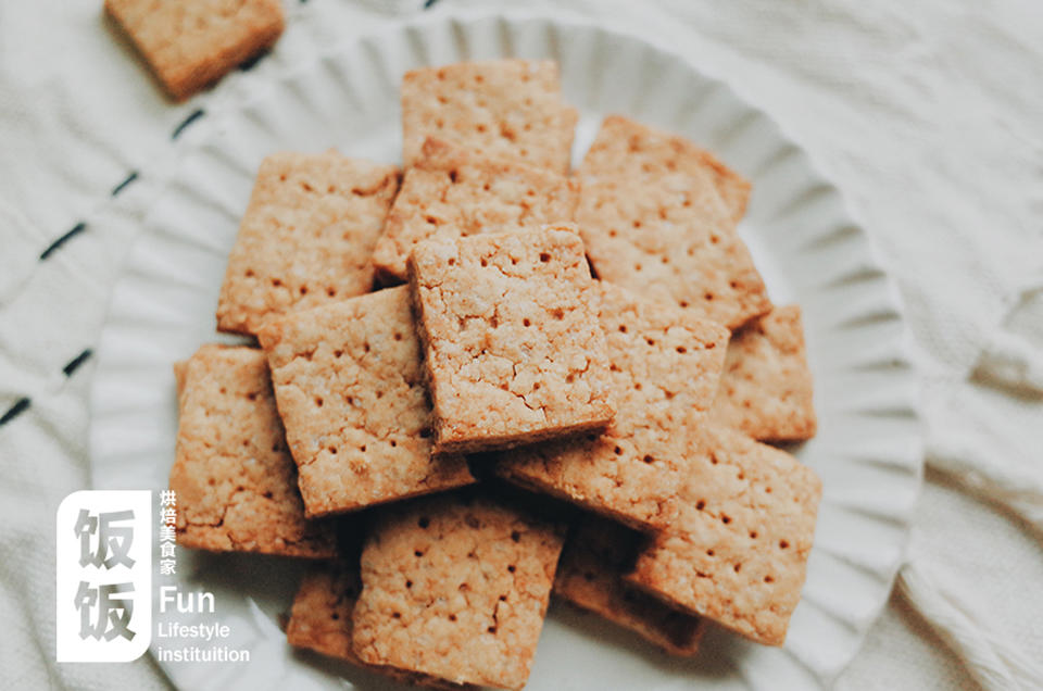 【黄豆粉减脂小饼干】低糖低油的小零嘴～