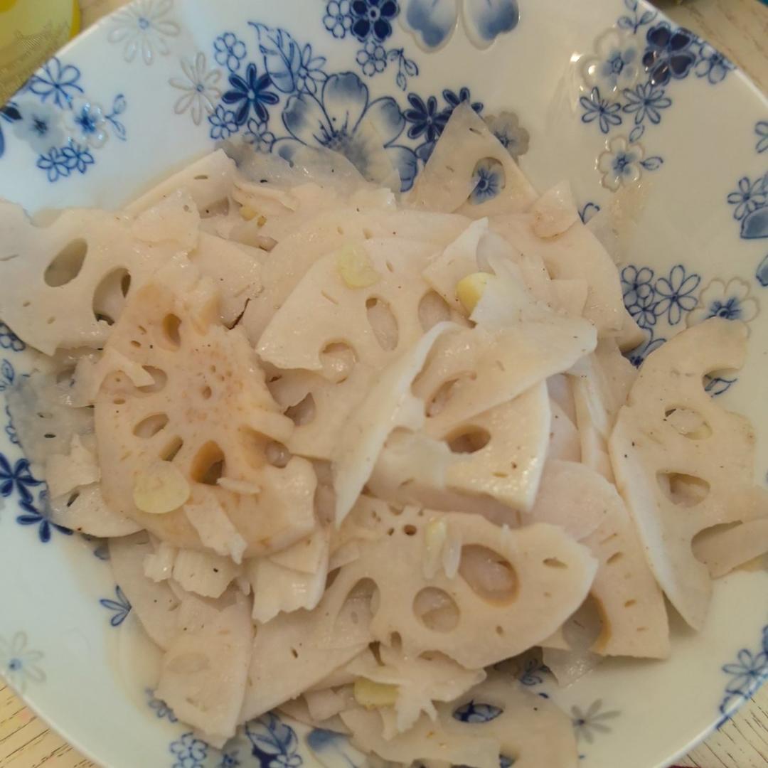 清炒藕片