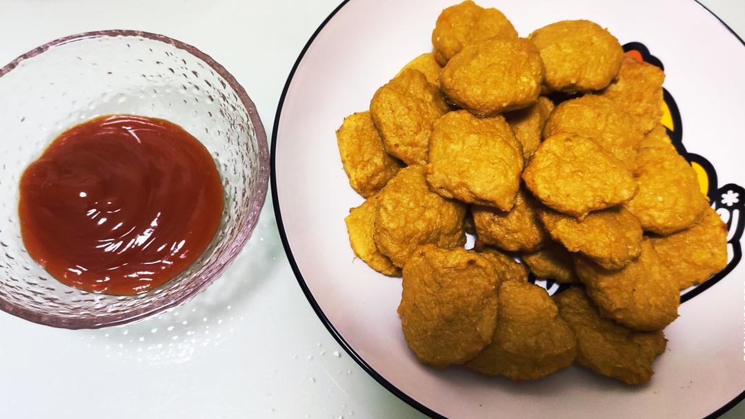 减脂餐｜烤箱版麦乐鸡块，低卡解馋‼️