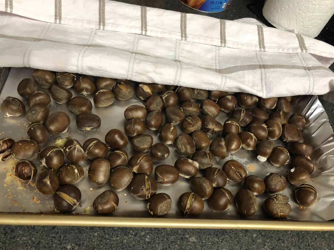 新手零失败烤栗子