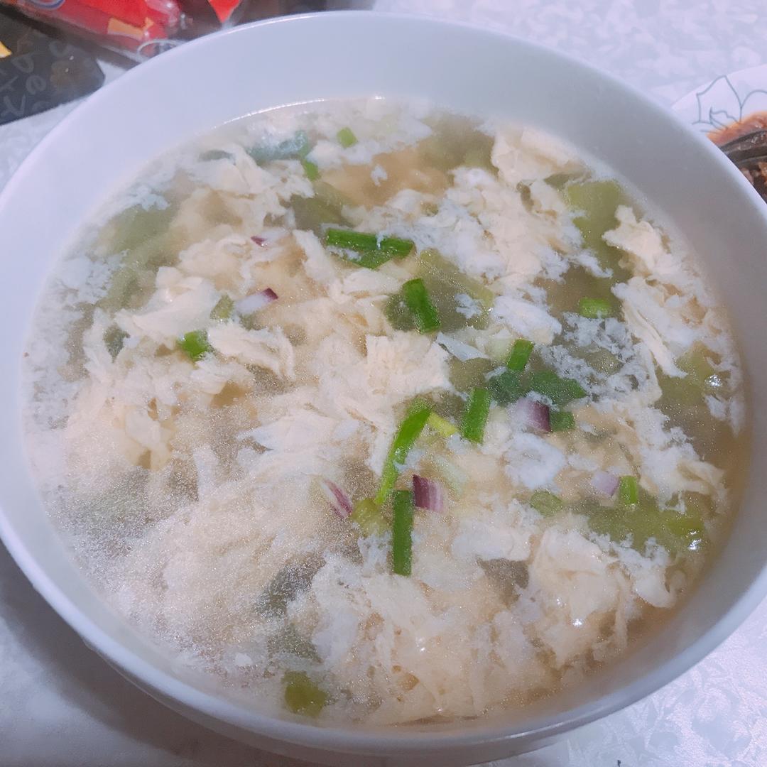 丝瓜蛋花汤