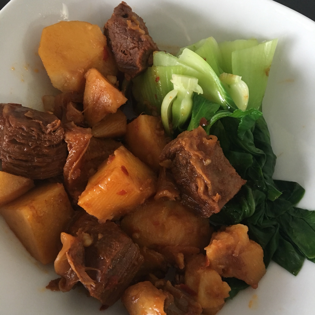 老丁的私房菜-土豆炖牛肉（川味版）