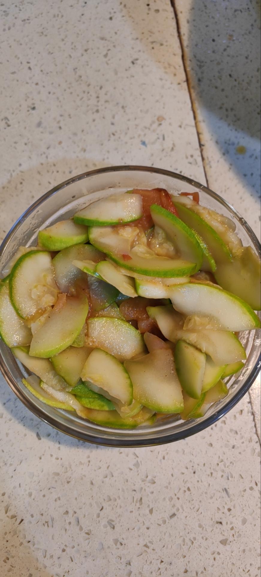 清炒西葫芦