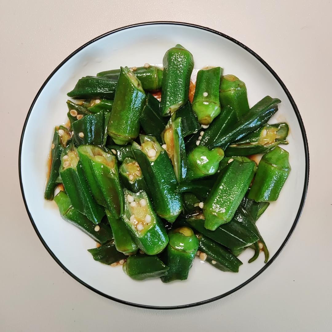 蚝油秋葵