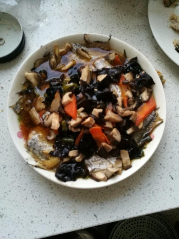 【营养月子餐】香菇木耳蒸带鱼——促进宝宝智力发育