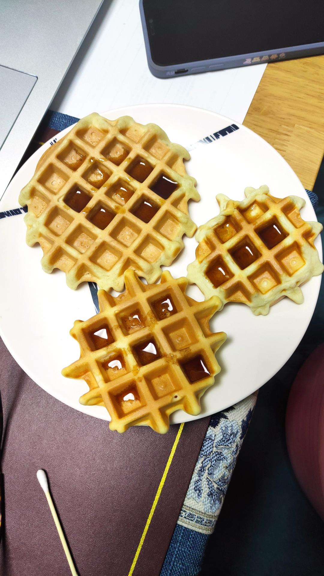 无泡打粉华夫饼(早餐机版)