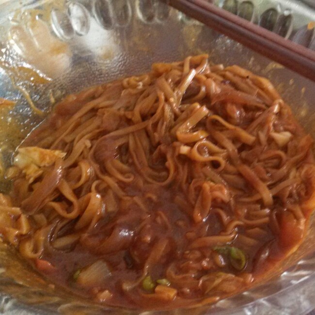 韩式辣酱炒面