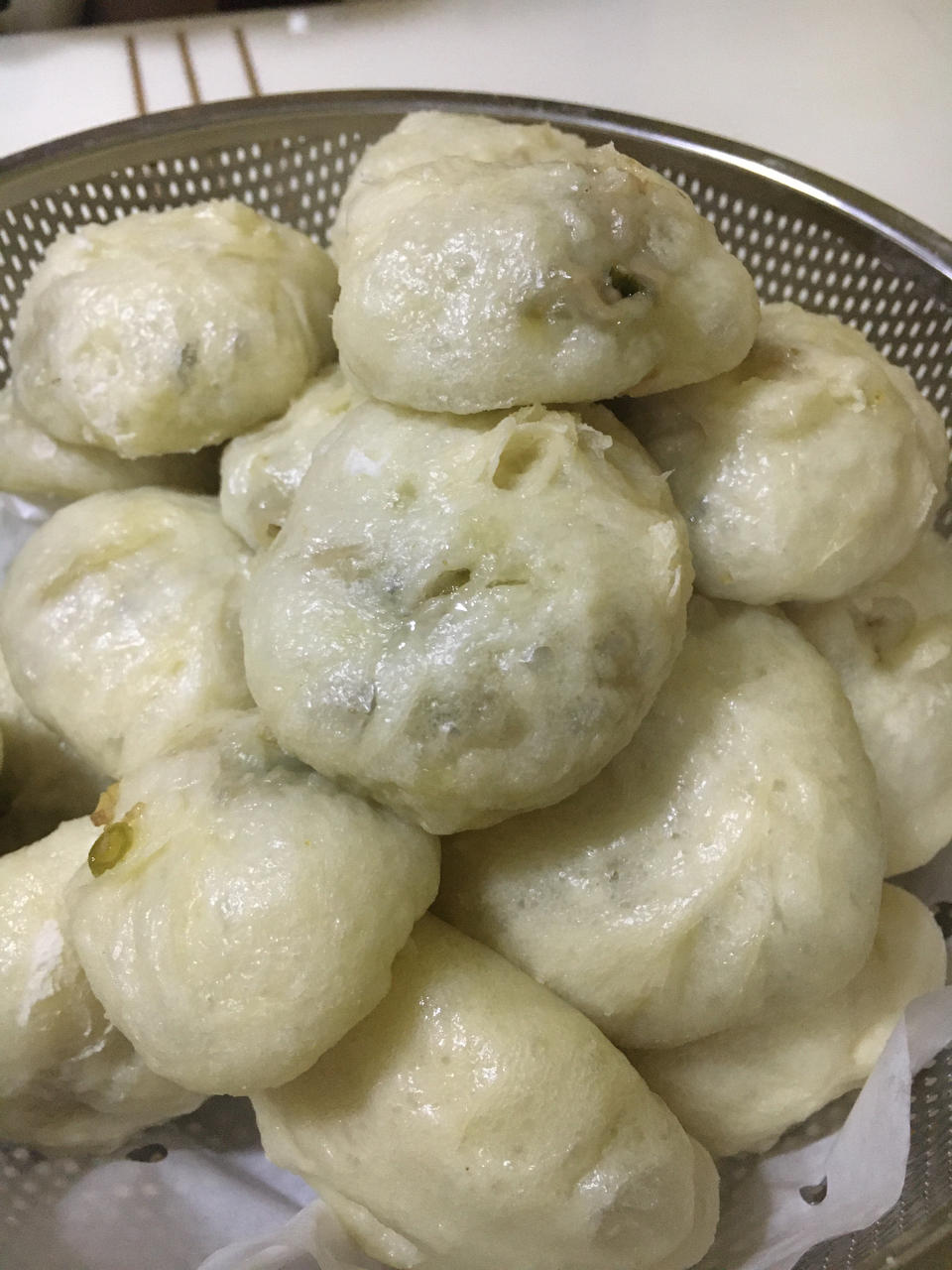 三十天早餐不重样day3 -味道赞过包子店的酸豆角素包子
