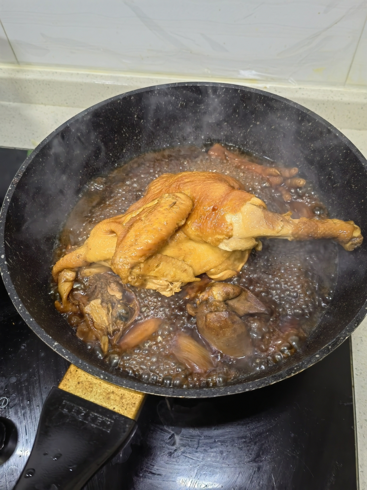 半小时就可以上桌的酱油鸡（电饭锅快手版）的做法 步骤8