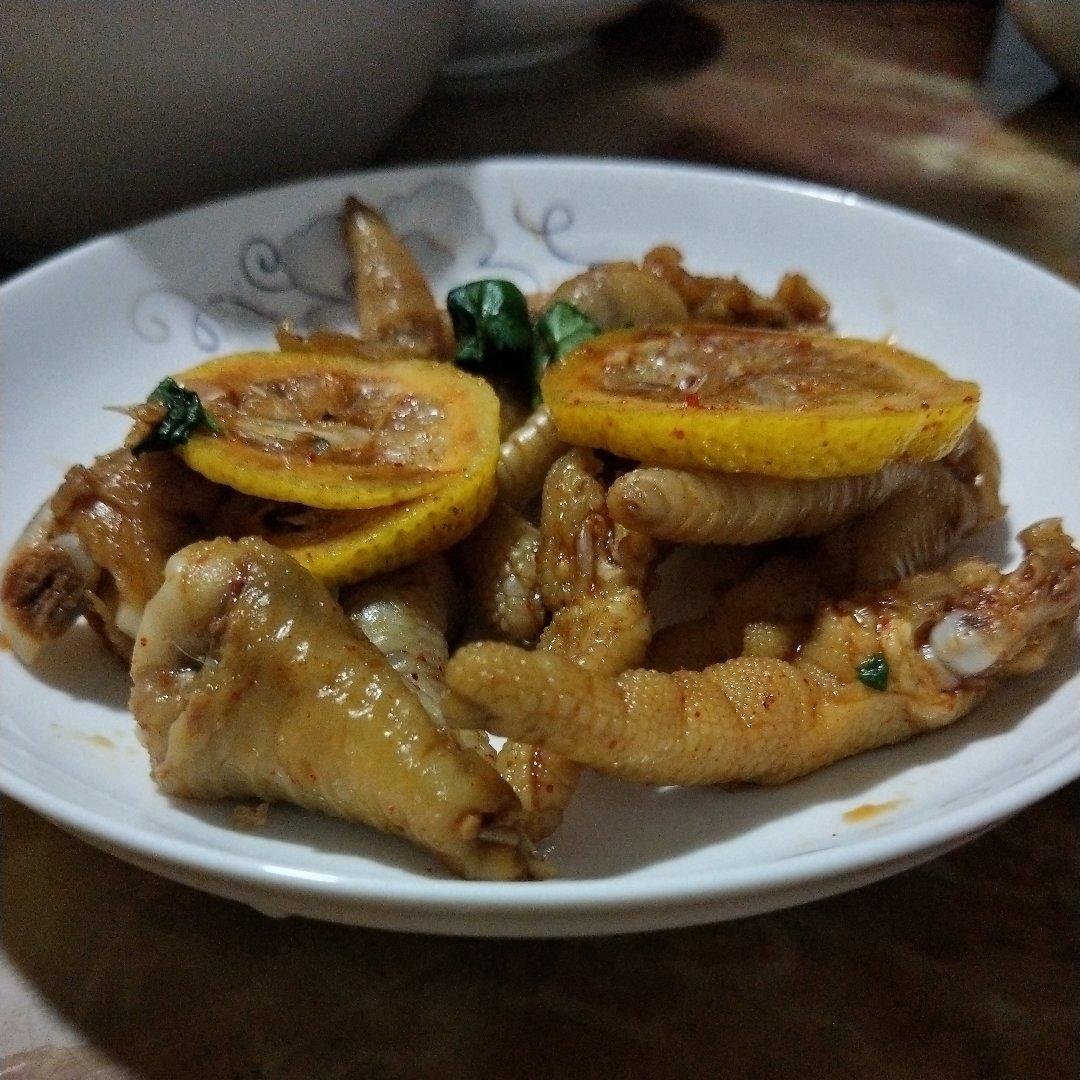 柠檬酸辣凤爪