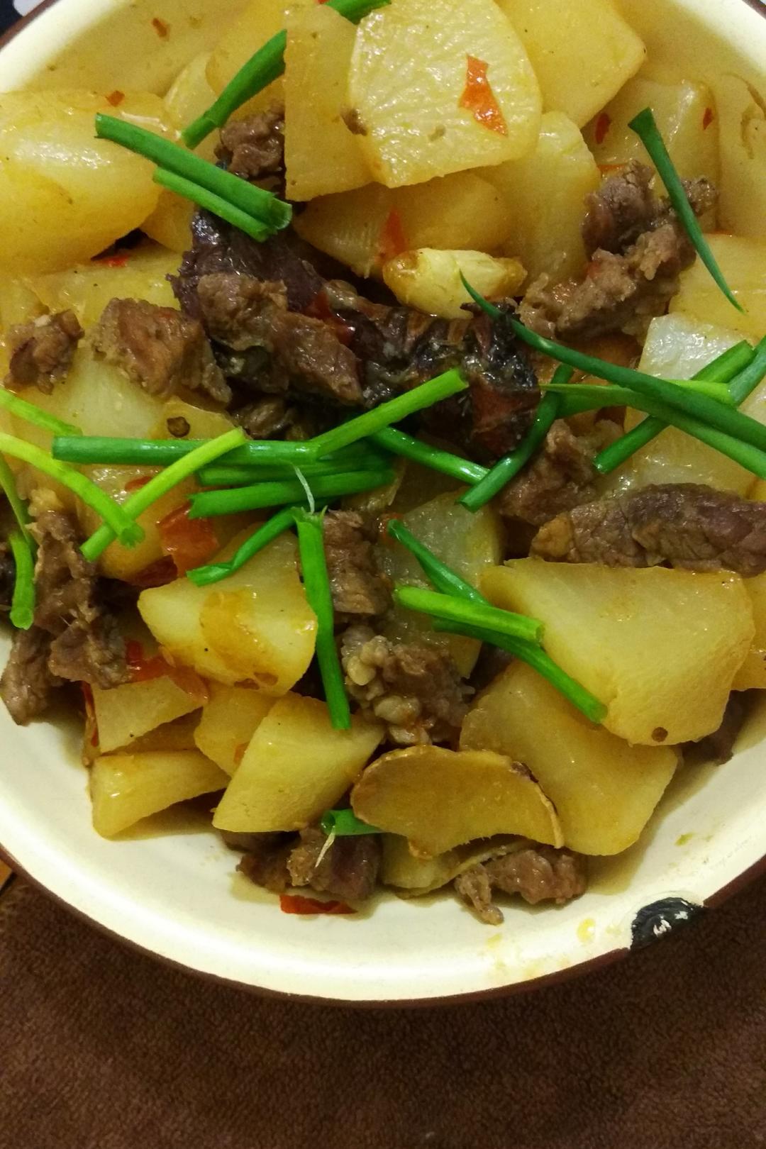 川味红油萝卜炖牛肉