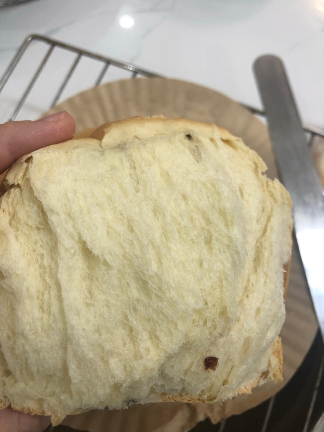 水合法一次发酵吐司（适合没有面包机，厨师机们）