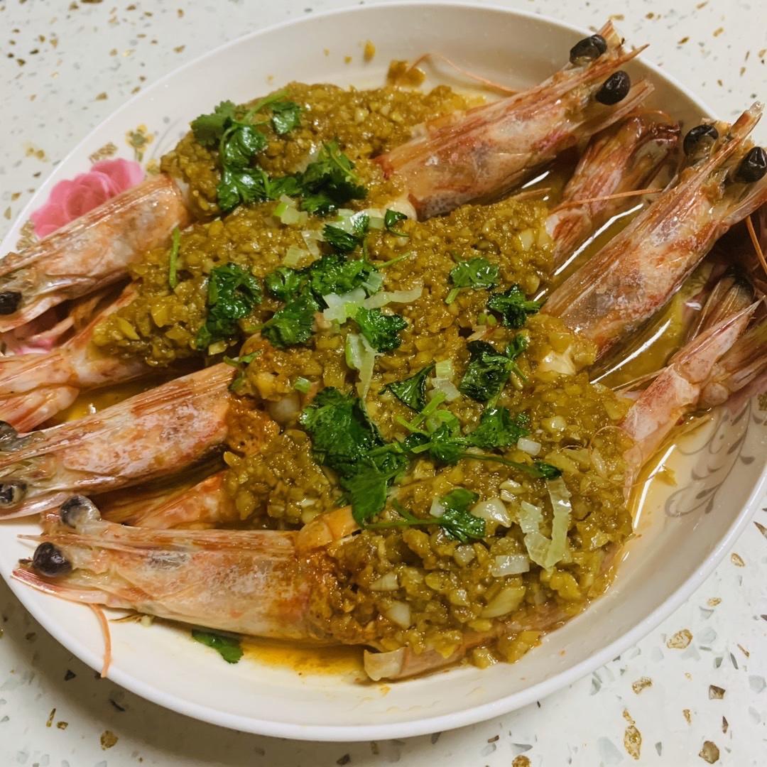夜宵党“香辣蒜蓉酱”（蒜蓉虾，烤扇贝，生蚝，粉丝花甲，金针菇）