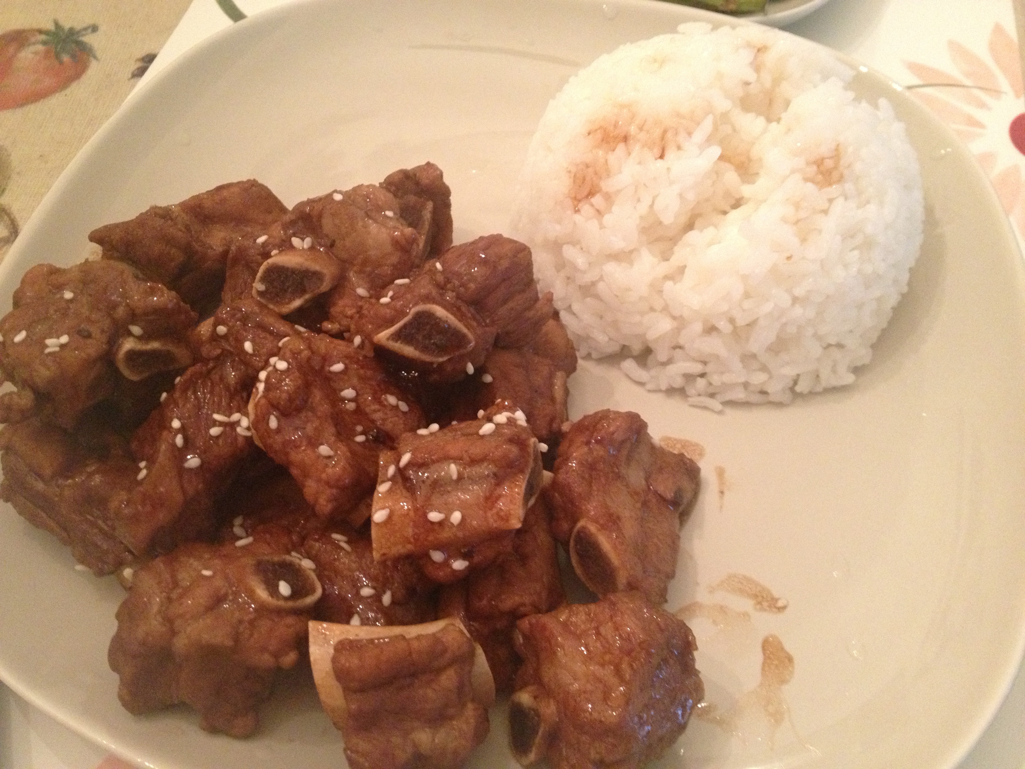 懒人版糖醋排骨