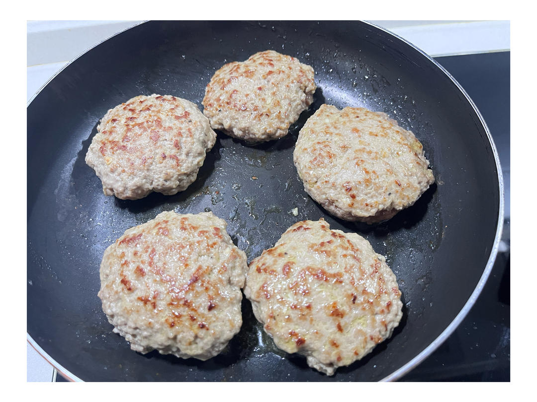 超详细汉堡牛肉饼｜附自制汉堡搭配#Healthymeals#减脂必撸16