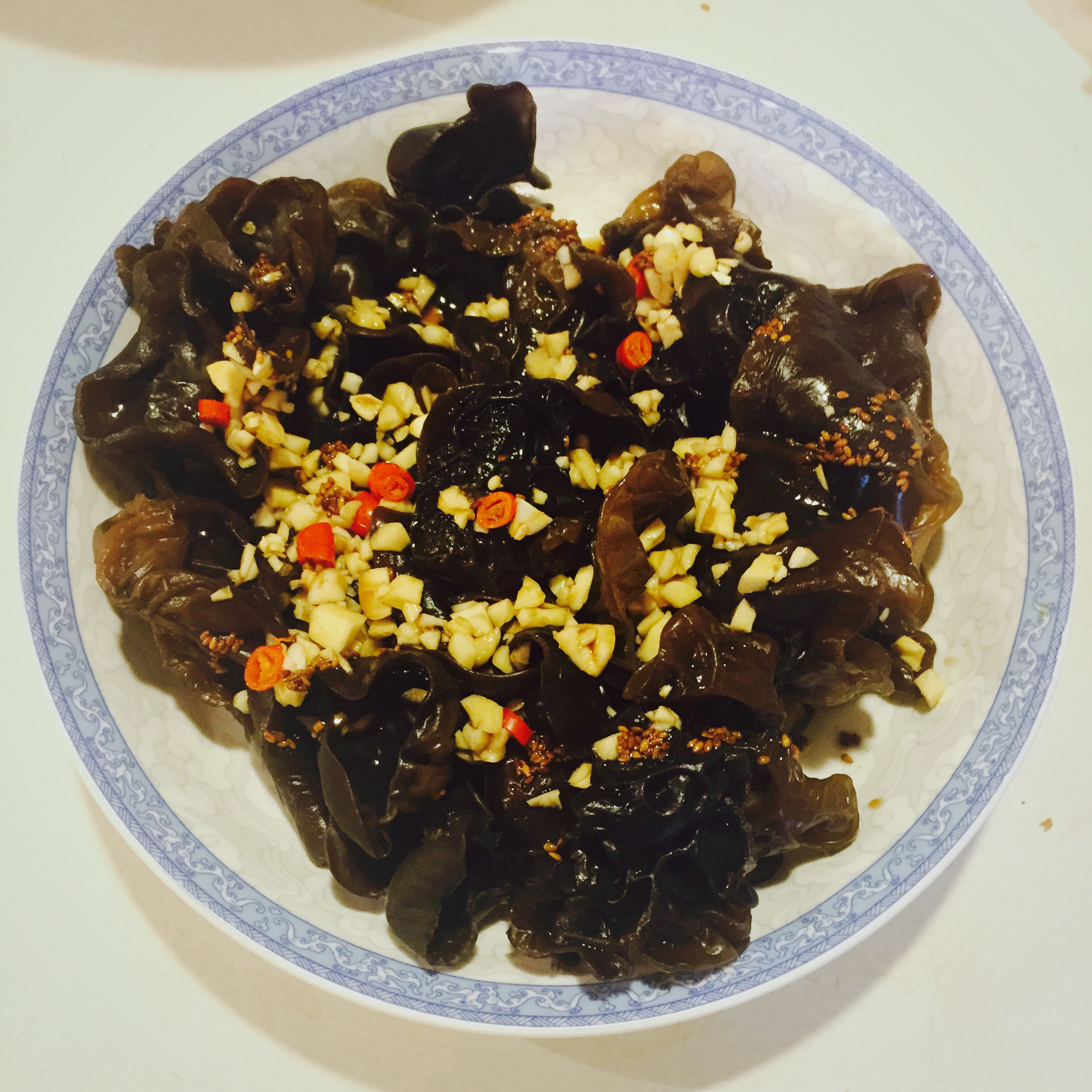 爽口拌木耳
