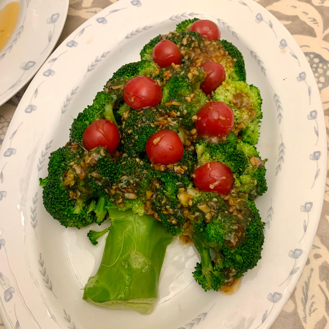 圣诞树版西兰花五彩虾仁🎄🎄🎄