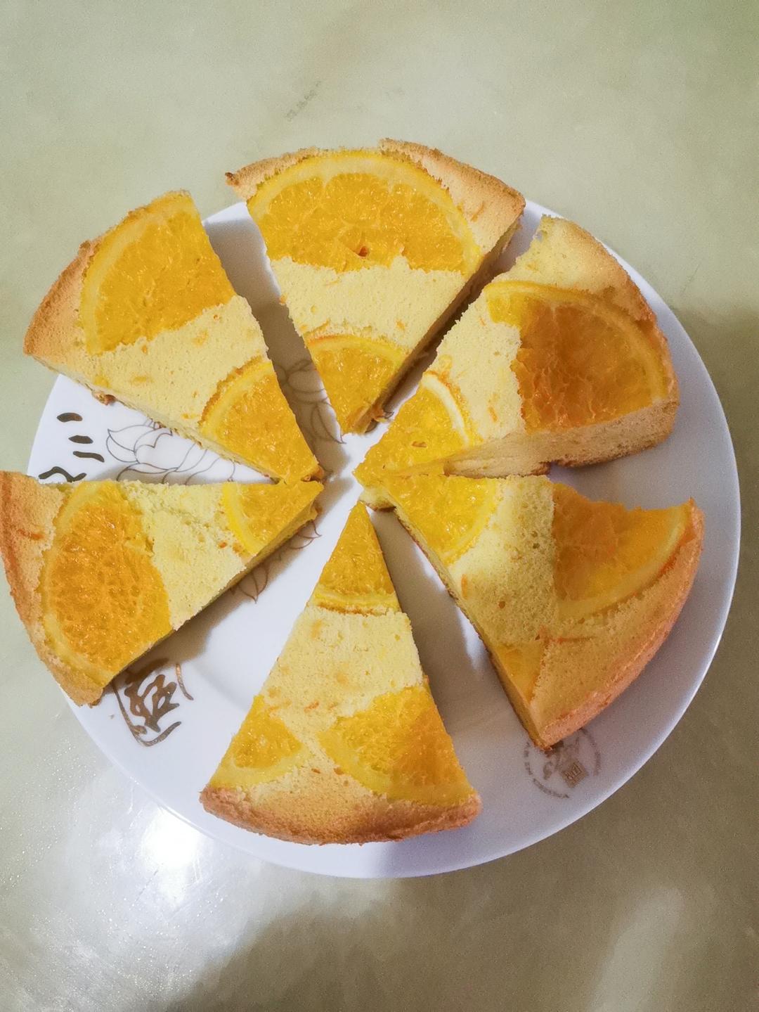 巨好吃❗️香橙戚风蛋糕‼️