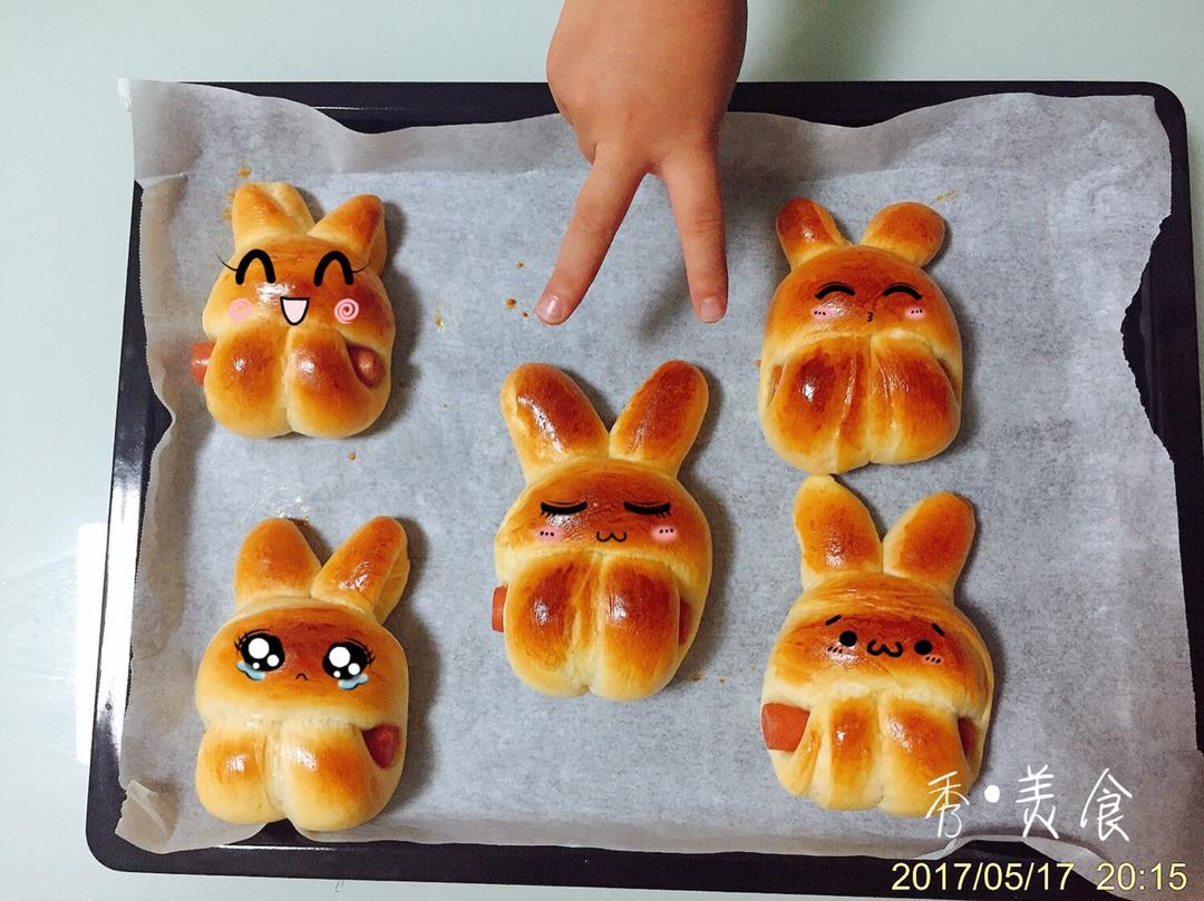 小兔子热狗包