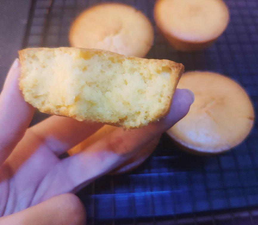 （辅食）一次成功的脆皮花朵小蛋糕