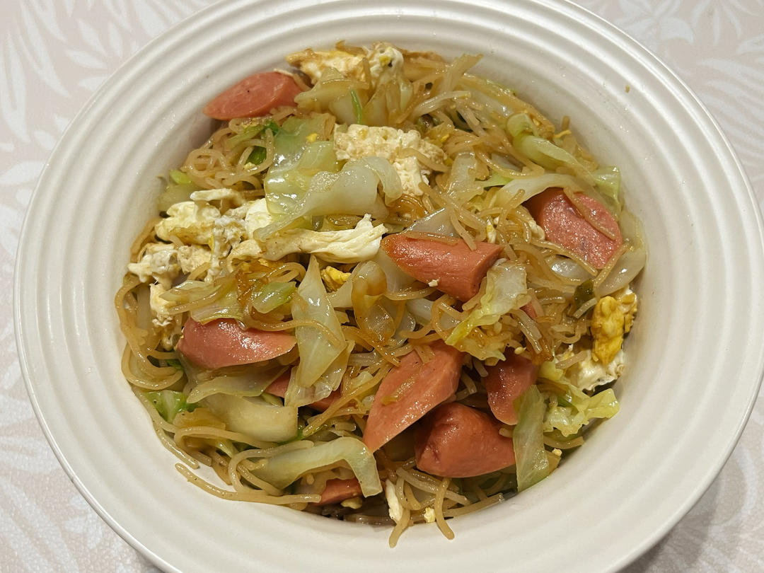 大牌档炒米粉