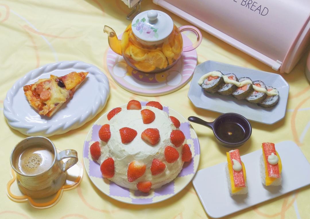 草莓🍓炸弹蛋糕