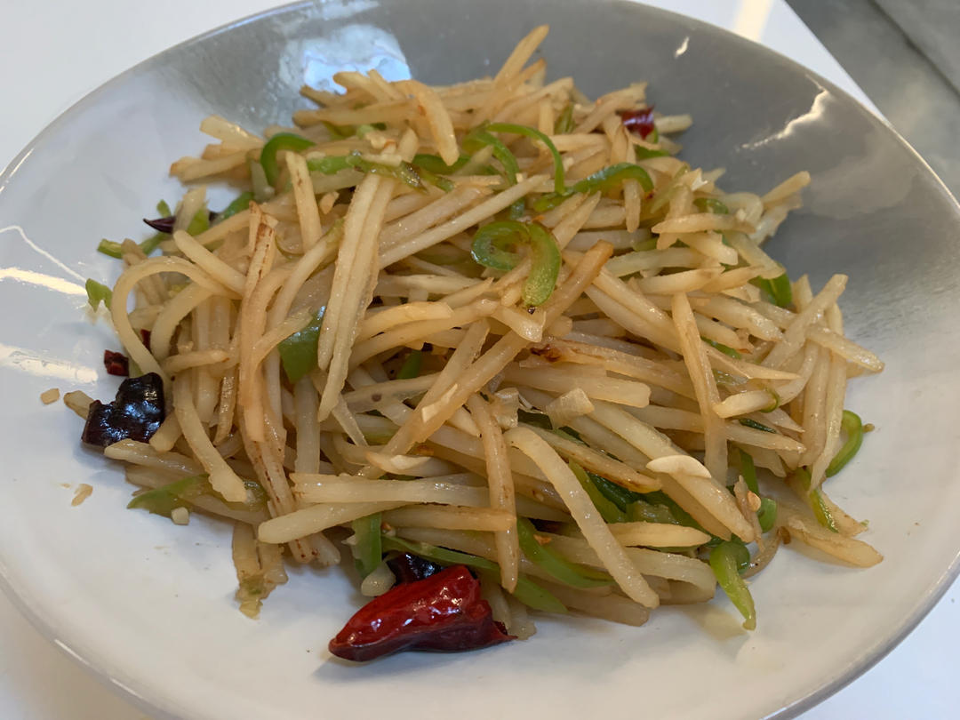 超级无敌下饭菜～酸辣土豆丝