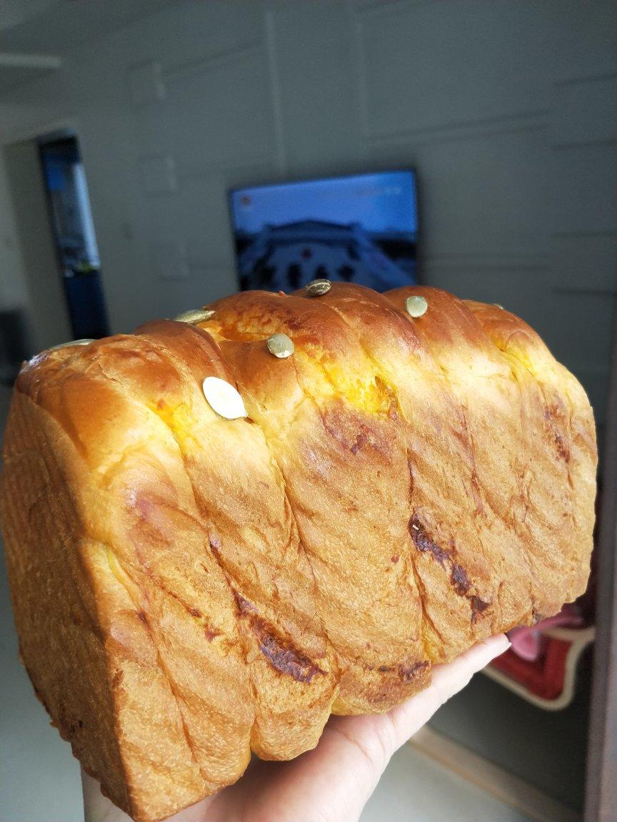 🎃double大伯南瓜（乳酪）吐司|金秋的颜色