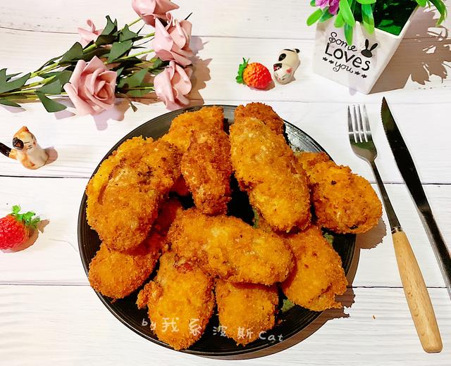香酥面包糠炸鸡翅的做法