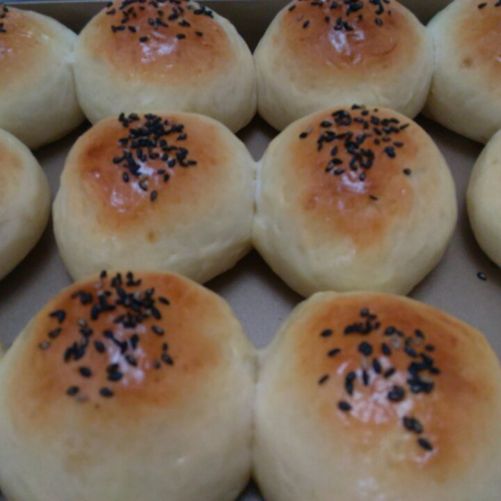 鲜奶油小餐包（一次发酵）