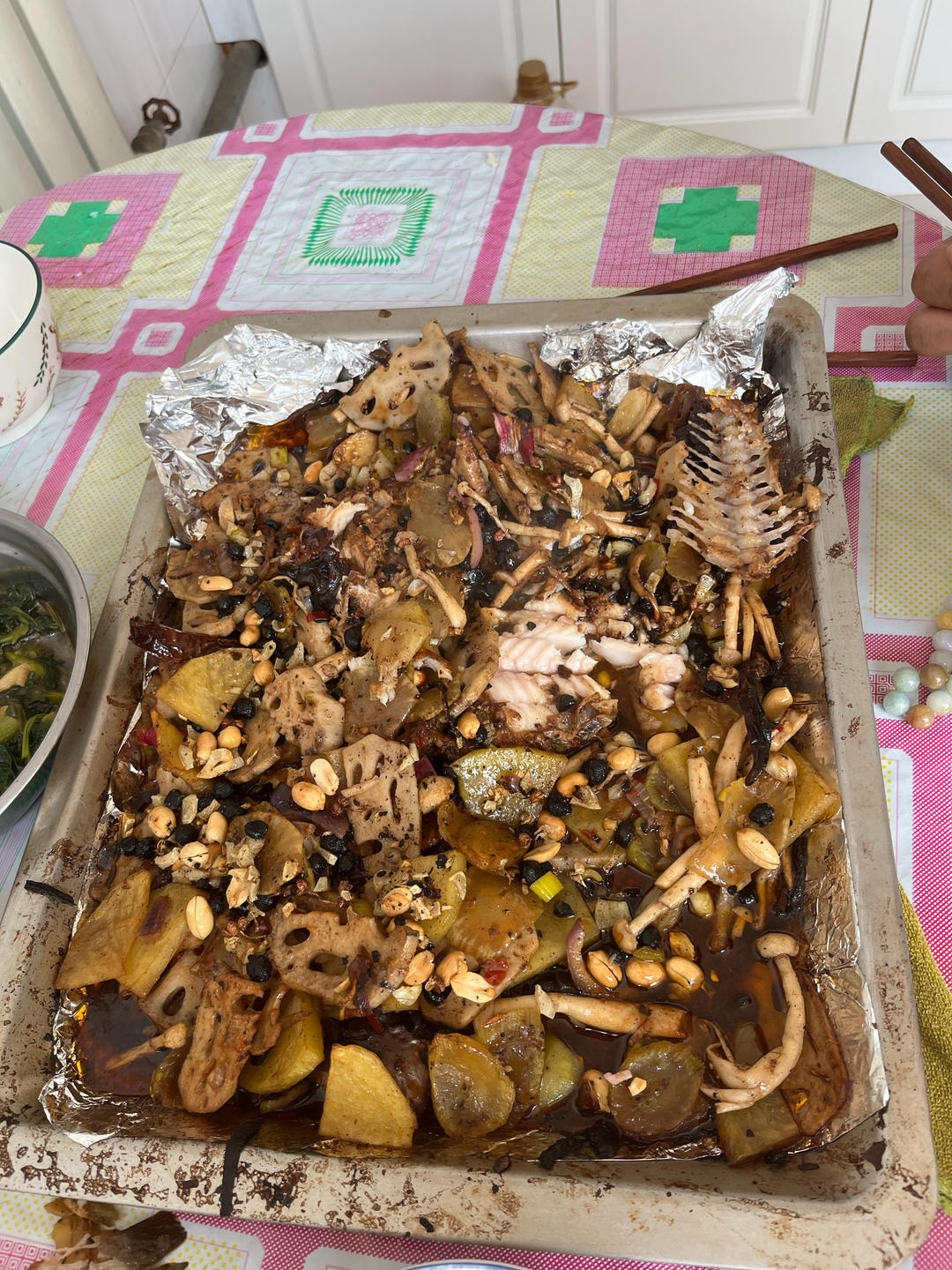 蒜香微辣豆豉烤鱼