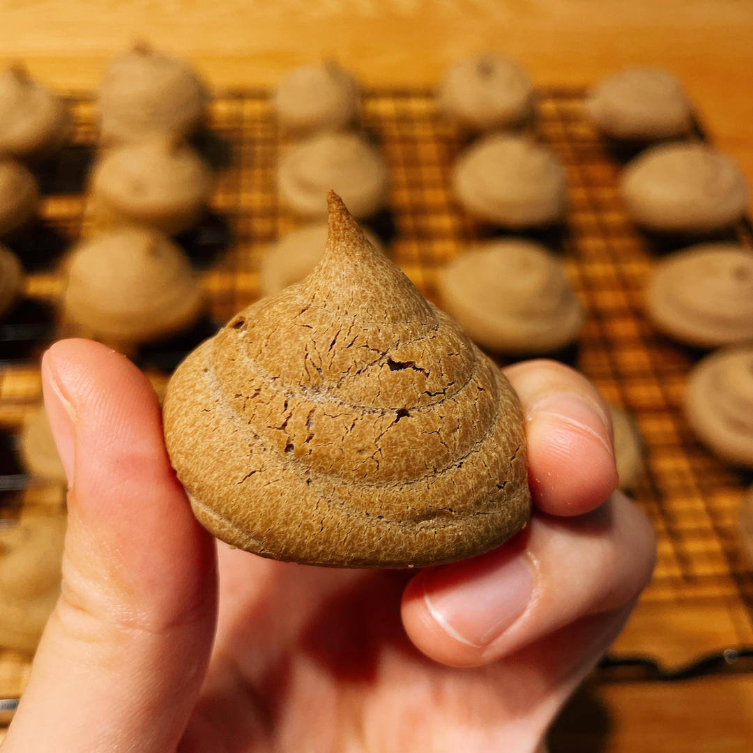 巧克力麻薯🍫烤箱糯米粉版｜巧克力味糯叽叽
