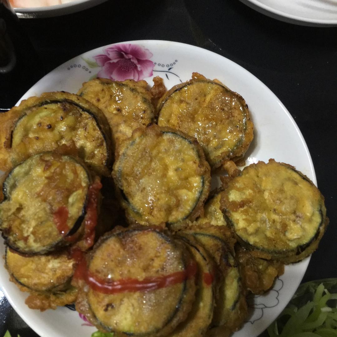 炸茄子盒
