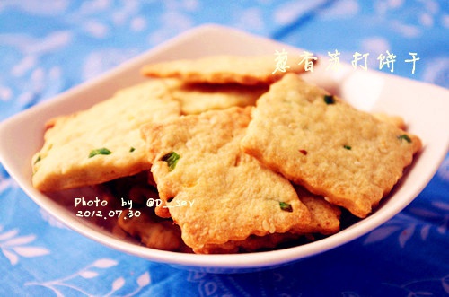 香葱苏打饼干