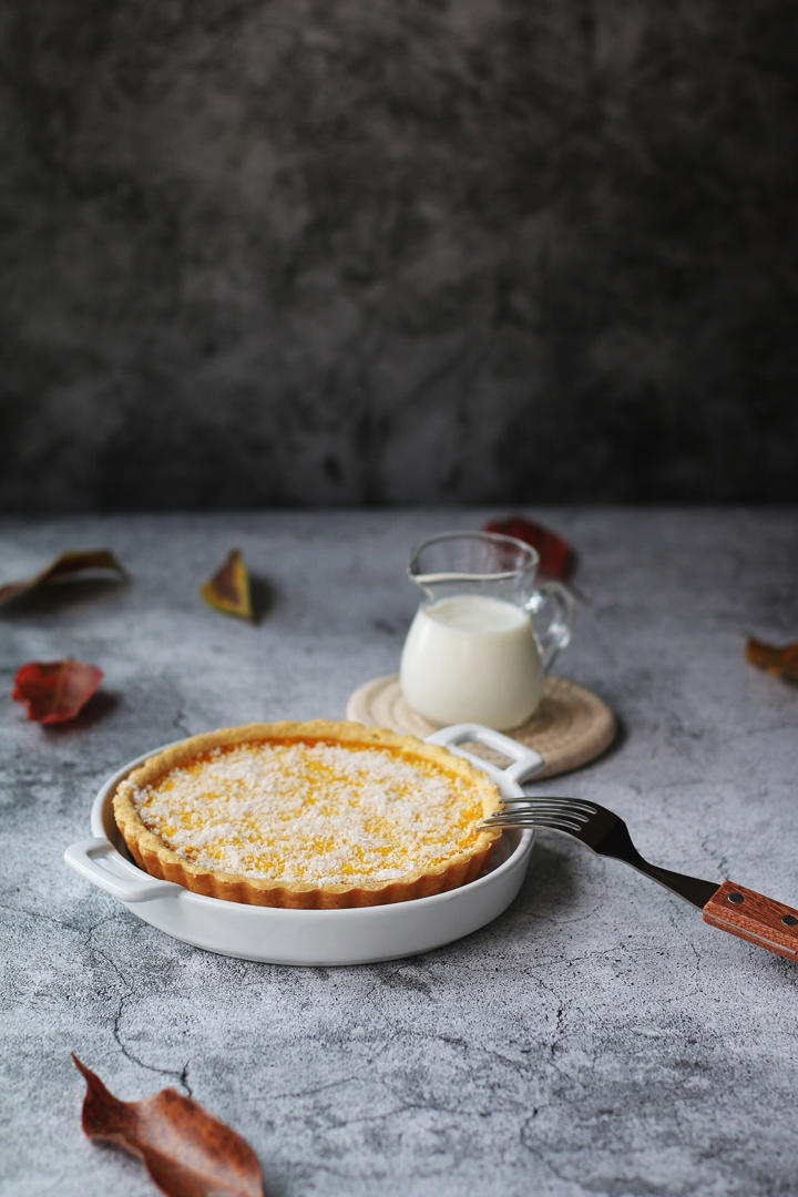 秋季时令小甜品——奶香南瓜派