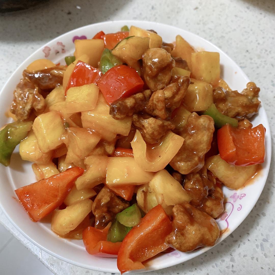 菠萝咕噜肉