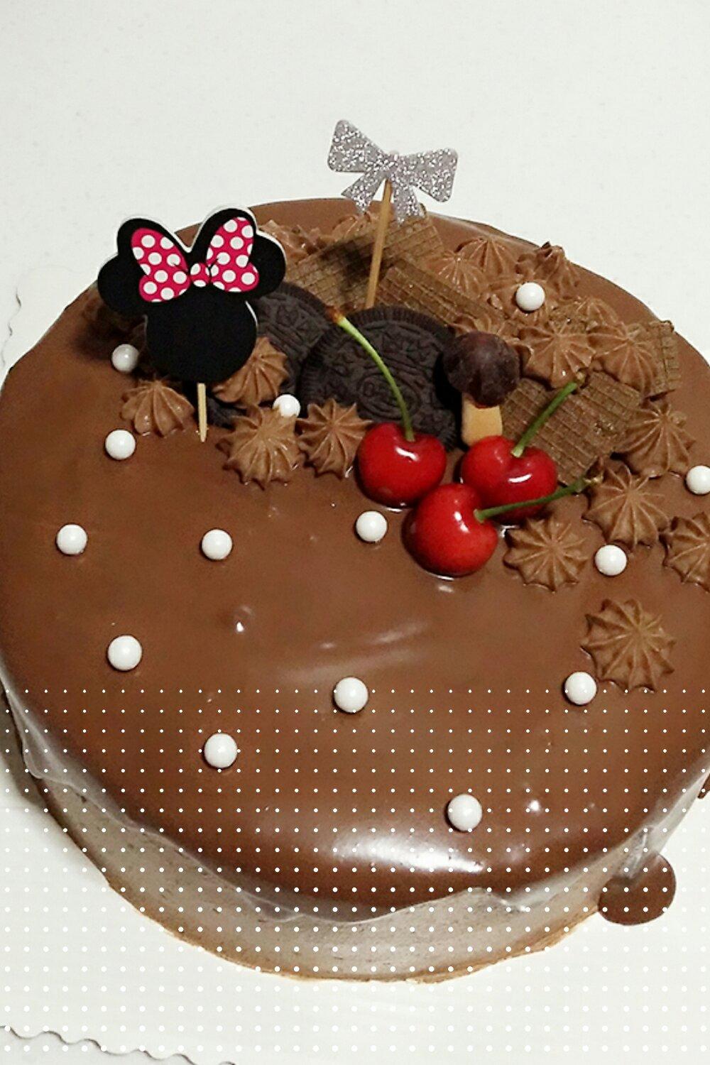 蛋糕淋面之一：甘那许淋面（详细解答淋面太稠的问题）