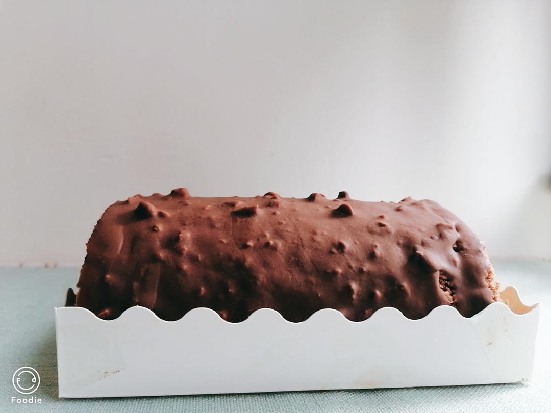 🍫梦龙蛋糕卷. 巧克力脆皮蛋糕卷 by pink-rabbit